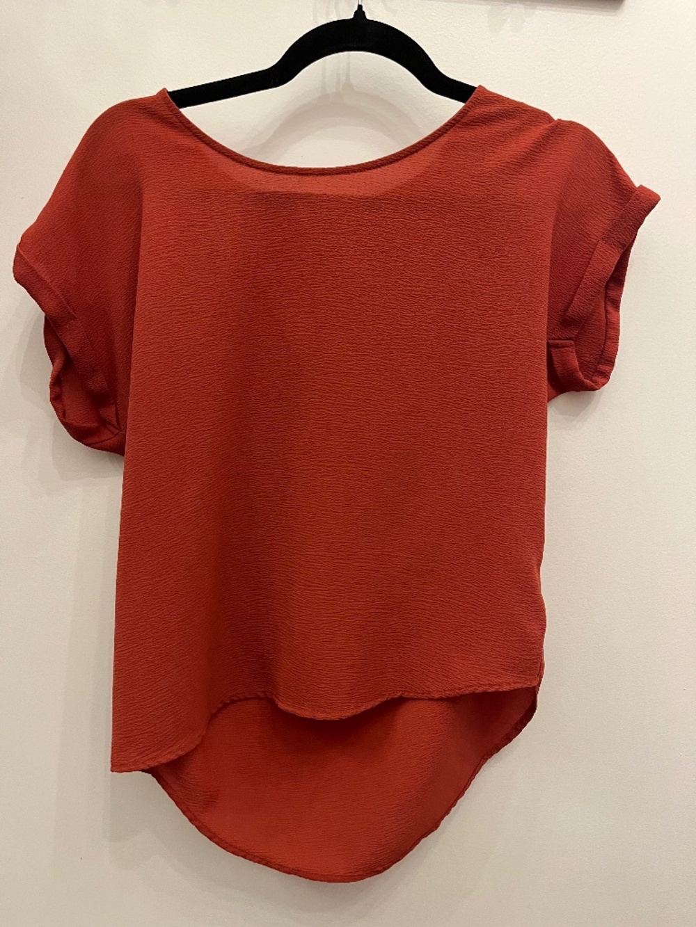 Rust Orange Women’s Light Blouse